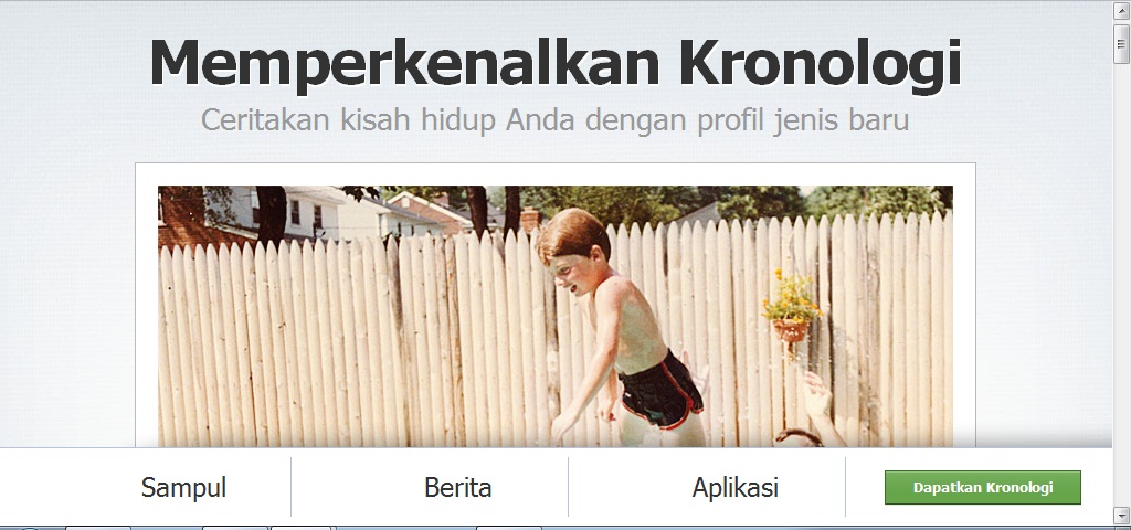 Cara Cepat Membuat Profil Timeline (Kronologi) pada 