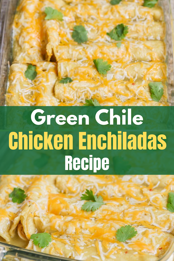 Green Chile Chicken Enchiladas Recipe Dinner Recipesz