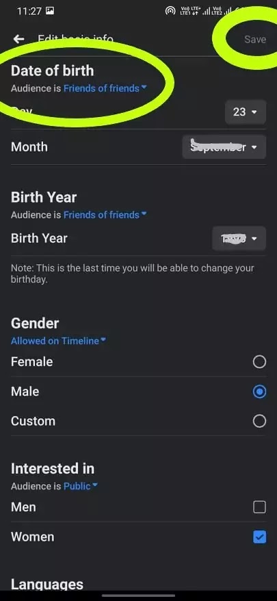 How to Change Birthday on Facebook 2021
