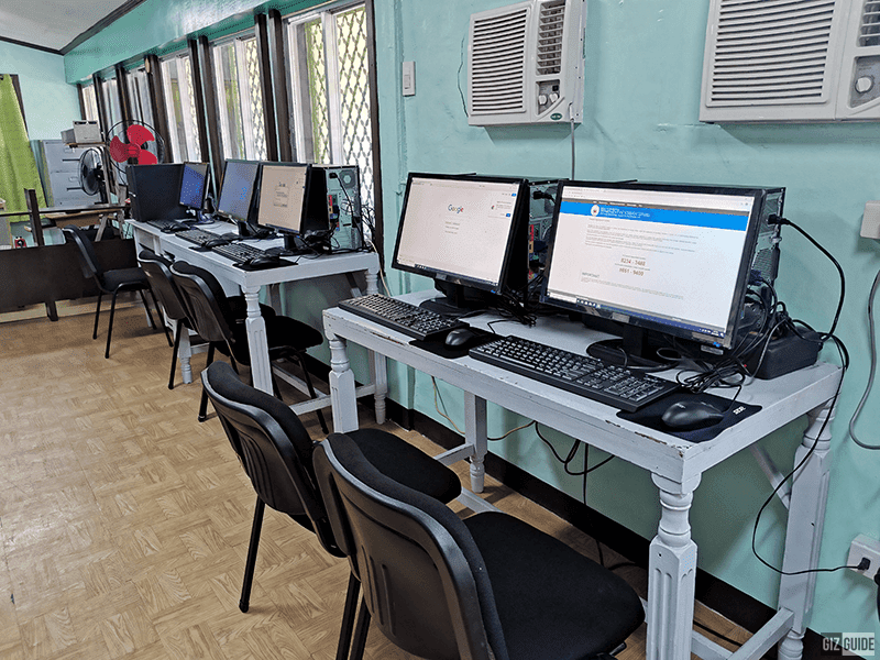 Five computers were donated by Acer Philippines in this public library Five computers were donated by Acer Philippines in this public library