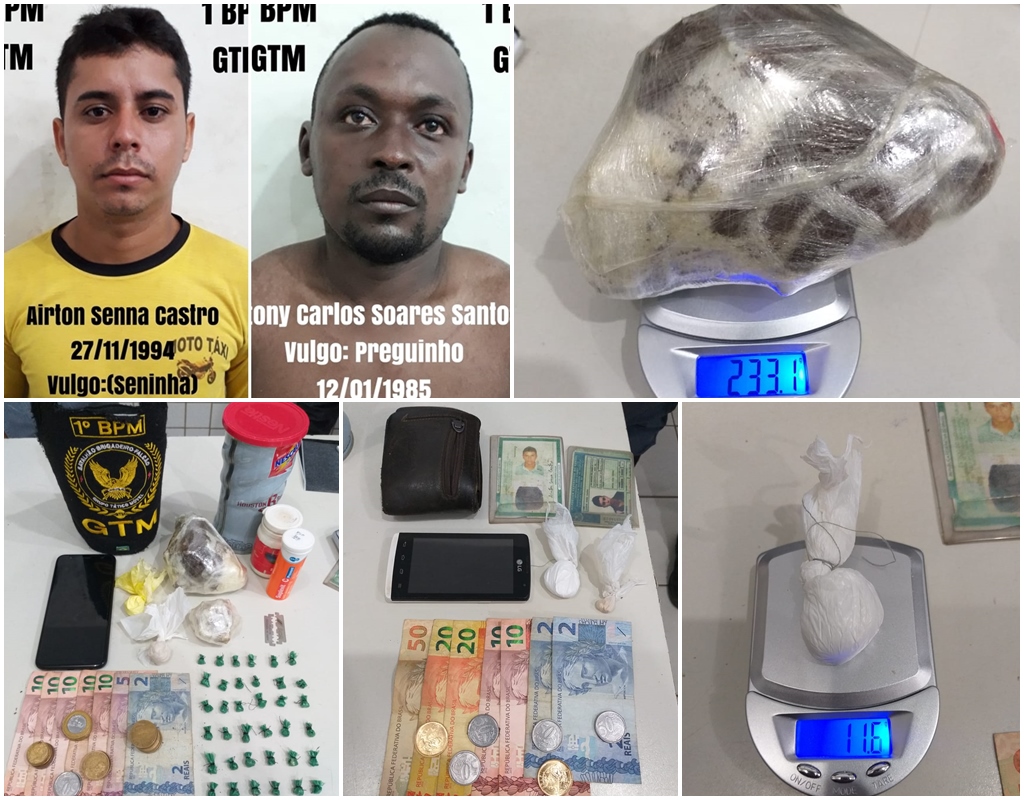 Blog do Gilberto Lima Traficantes são presos com drogas no Porto