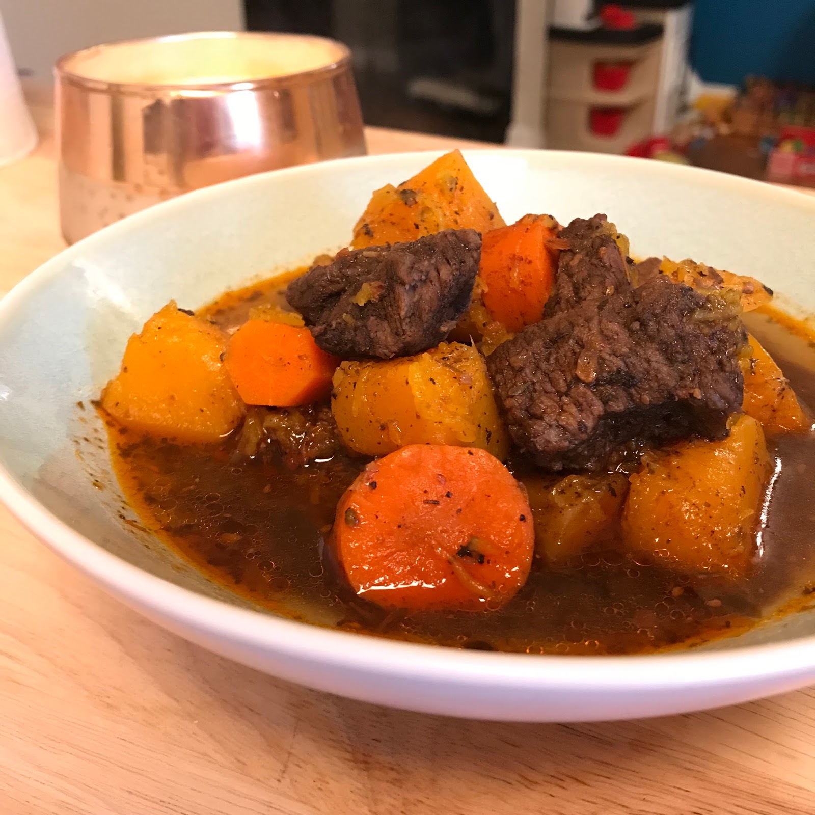 Slow Cooker Autumn Beef Stew