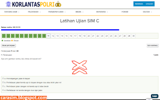 Tes Ujian SIM C Online