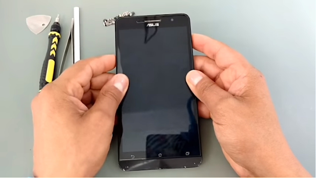 Aprenda como Desmontar os aparelhos Asus Zenfone 6 para trocar conector de carga.