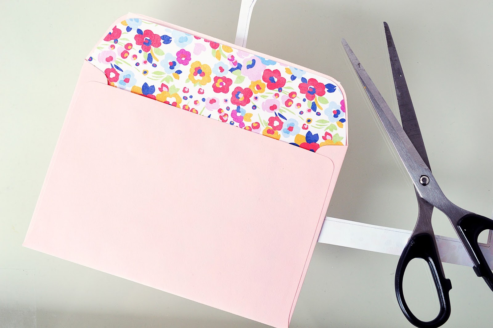 DIY Envelope Liners - Let's Mingle Blog