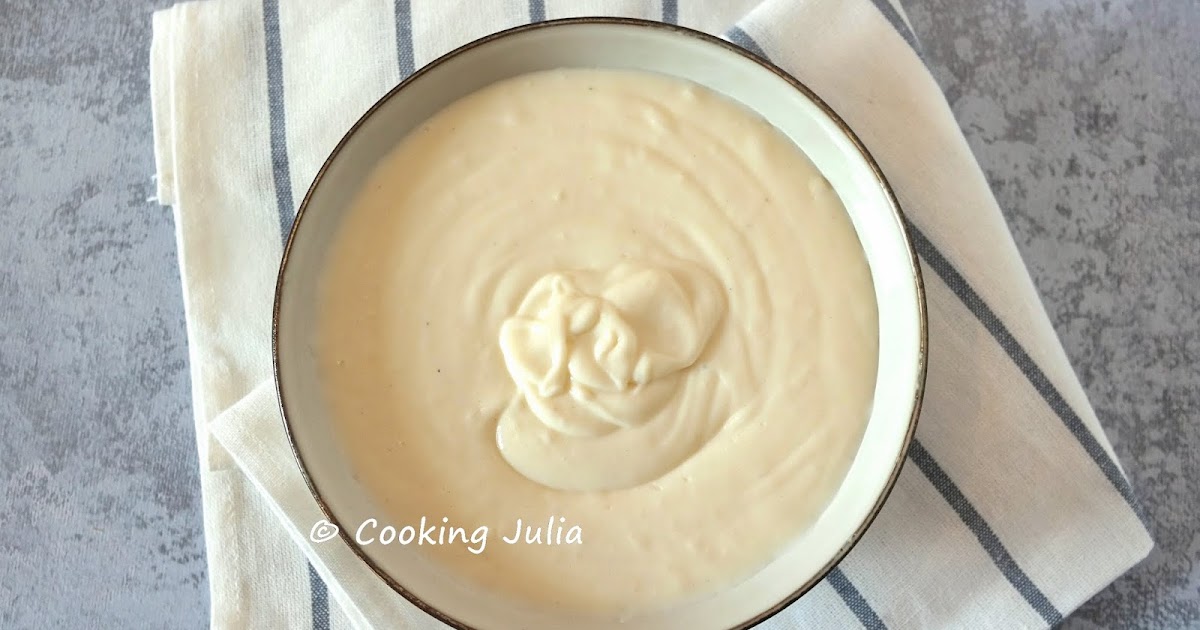 COOKING JULIA SAUCE BÉCHAMEL AU MICROONDES