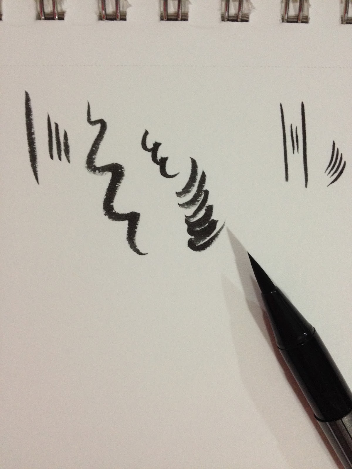 Brushpen Review: Zebra Double-Sided Brush Pen FD-502 - Hair / Hard