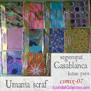 Segi Empat Umama Scarf Casablanca – AzzahidahCollections.com