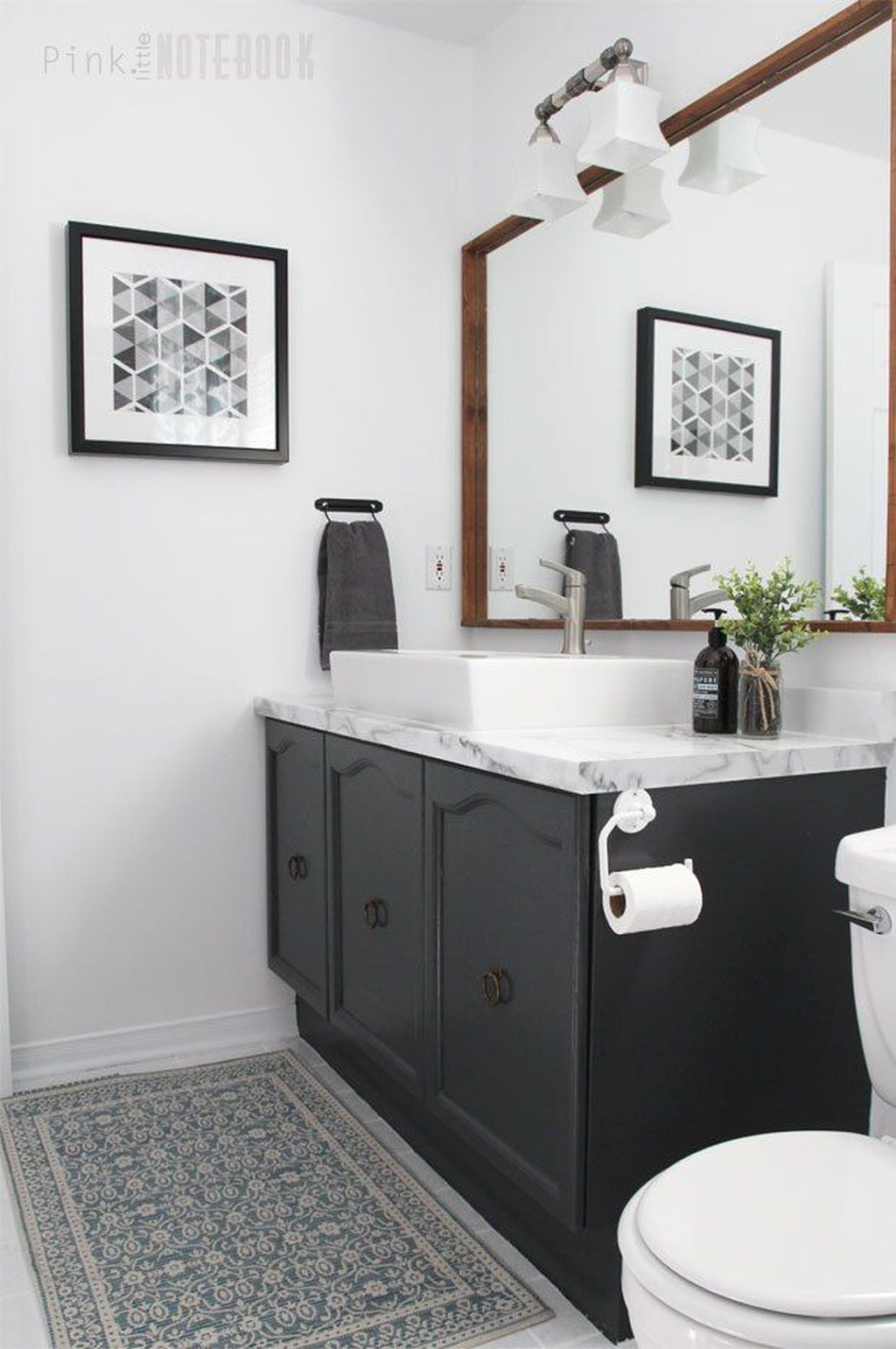40+ Brilliant Bathroom Decor Ideas On A Budget - Bathroom-001