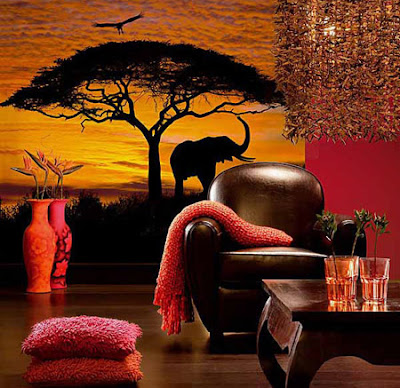 African inspired home decor and African interior design decor ideas