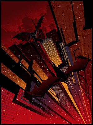 Batman: The Animated Series Print Series by Raid71 x Bottleneck Gallery