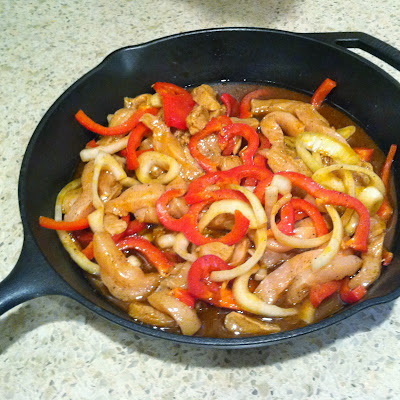 Big Green Egg "Baked" Chicken Fajitas | The Lowcountry Lady