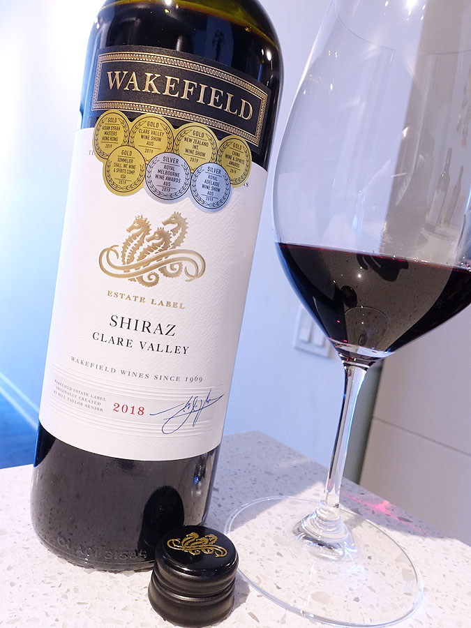 Wakefield Estate Wines (Australia) and Optimum Drinking Temperature