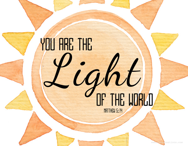 Cap Creations: Light of the World Printable