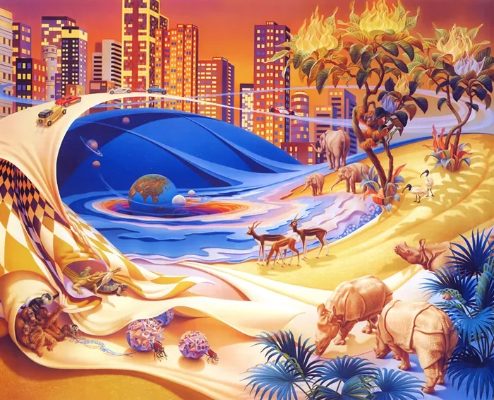 Ilene Meyer 1940-2009 | American Fantastic Surrealist painter Ilene Meyer 1940-2009 | American Fantastic Surrealist painter