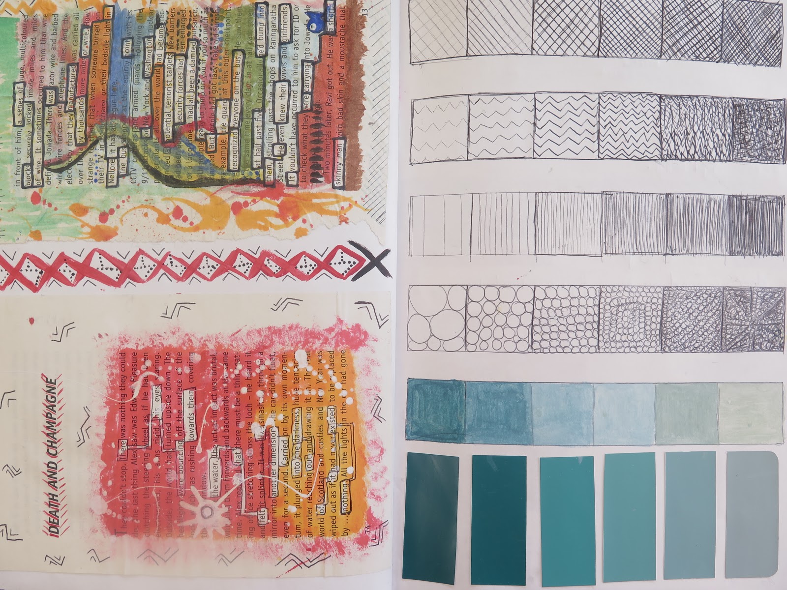 Gomersal Primary School Art Sketchbook use