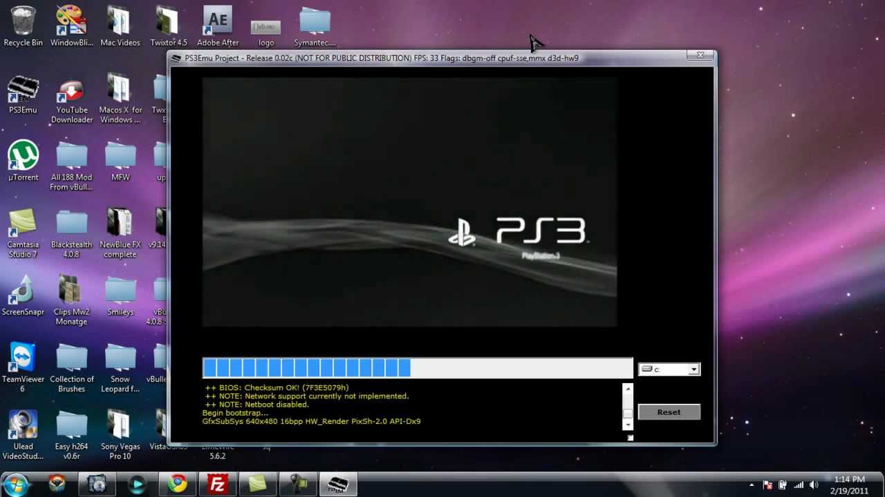 ps3 emulator windows