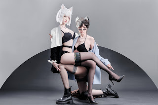 Cosplay 青青子Js NO.017 狐狸和狼 Fox and Wolf