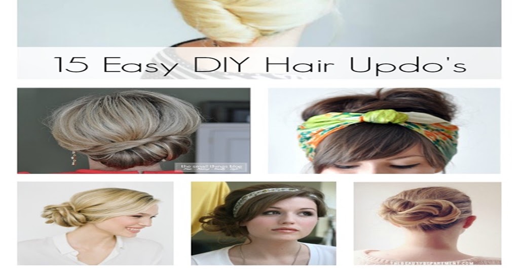 15 Easy Hair Updos Step By Step Tutorial Hair Fashion Online