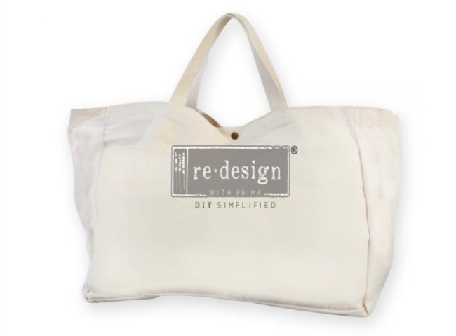DIY Summer Tote Bag with Vintage Liner