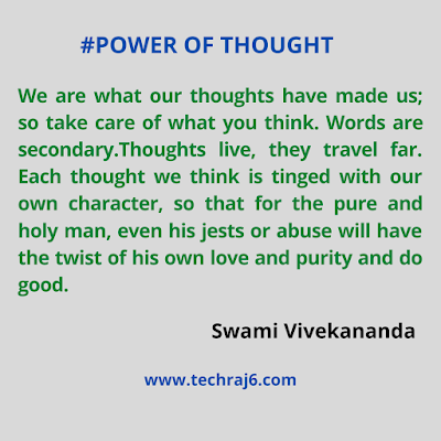 Power Of Thought Quotes  By Swami Vivekananda