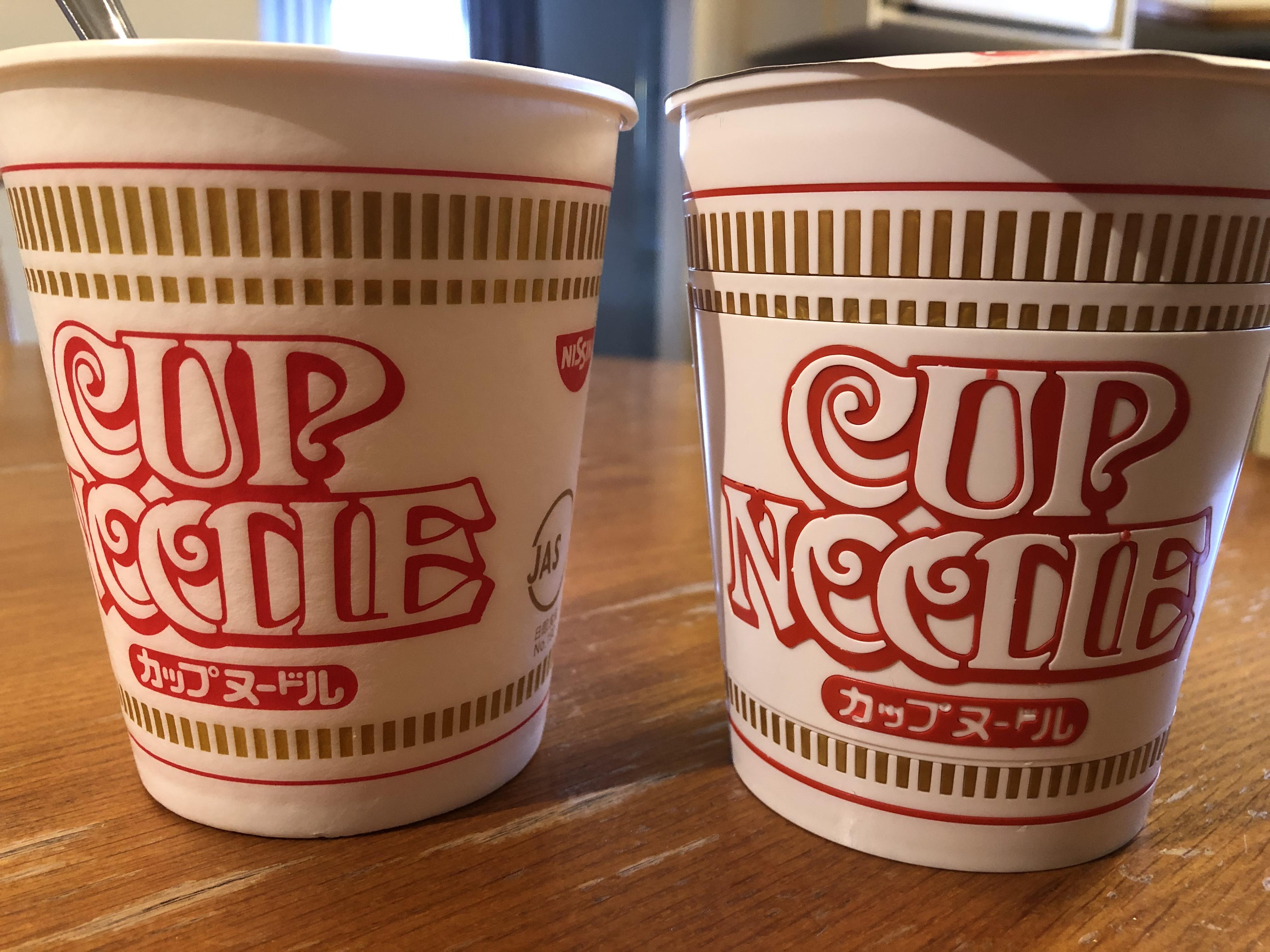 bandai cup noodles model kit