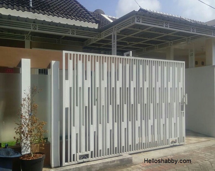 Desain Pagar Besi Hollow Terbaru untuk Rumah Minimalis ~ HelloShabby
