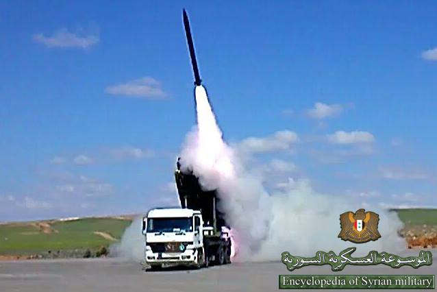 Syrian ballistic missile force m-302