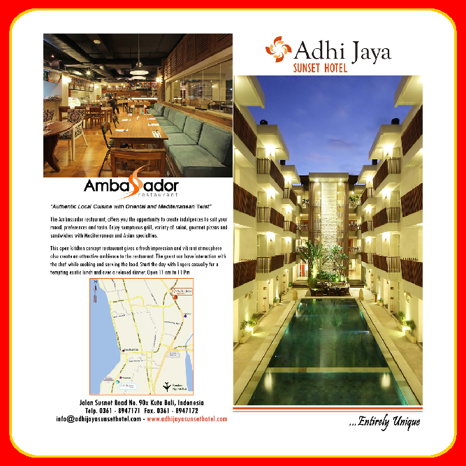 contoh brosur  hotel  Cetak Brosur  Jogja