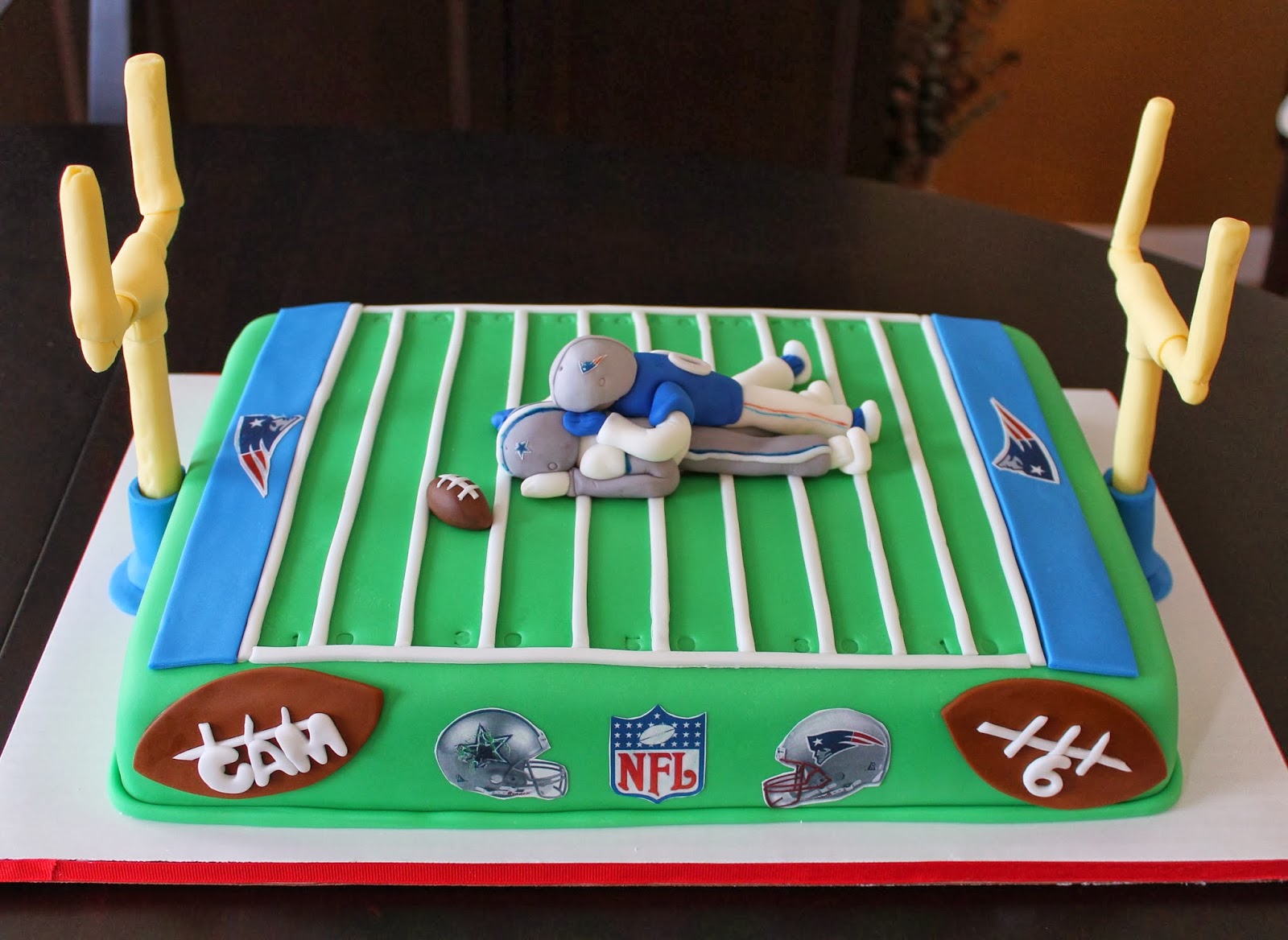 Football field cake Football field cake, Cake, Birthday