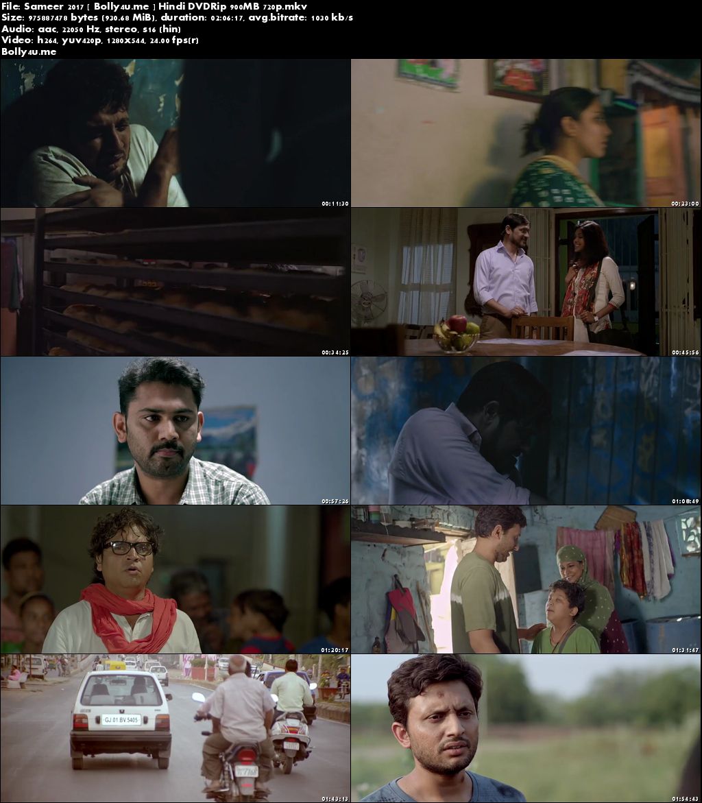Sameer 2017 DVDRip 900MB Full Hindi Movie Download 720p