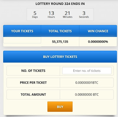 BTC Gratis Loteria