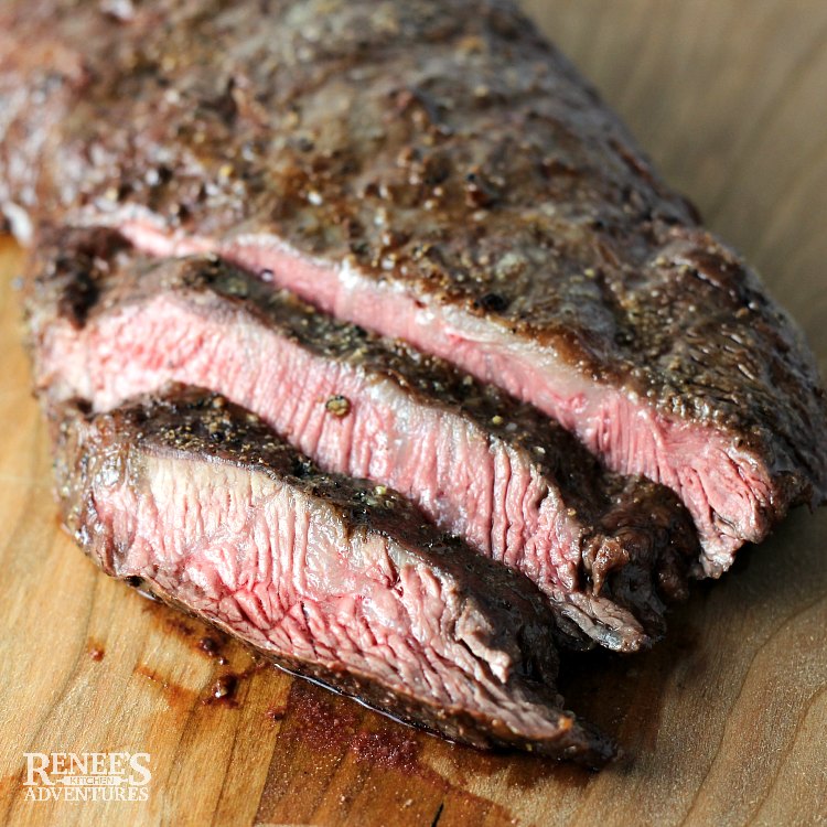 Flat Iron Steak with Citrus Salsa Renee's Kitchen Adventures