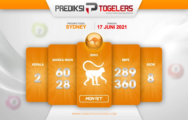 Kode Syair Sidney Hari Ini Kamis 17062021 Prediksi