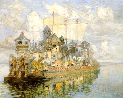 The Invisible Town of Kitezh (1913) by Konstantin Gorbatov