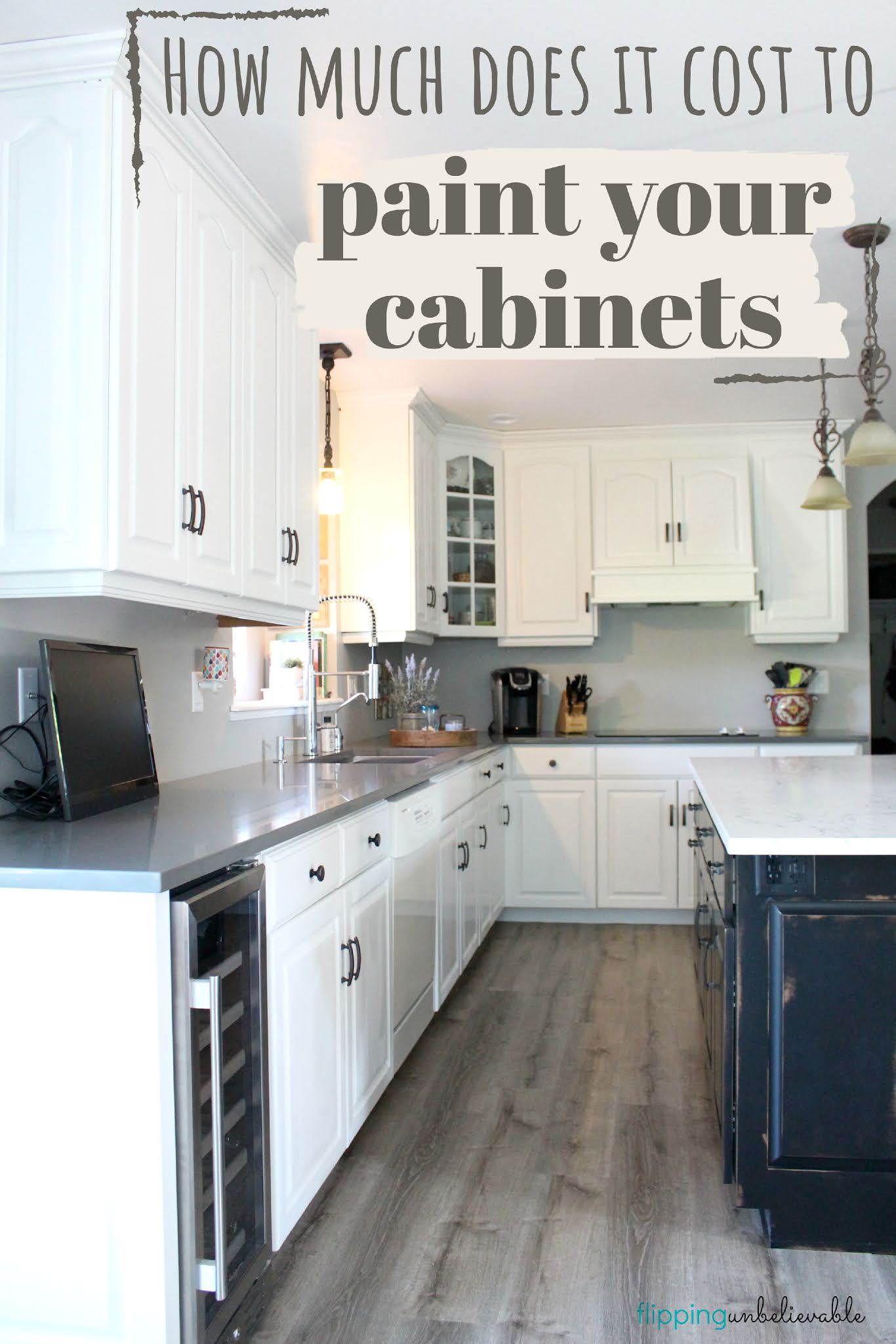Flipping Unbelievable: How much does it cost to paint kitchen cabinets?