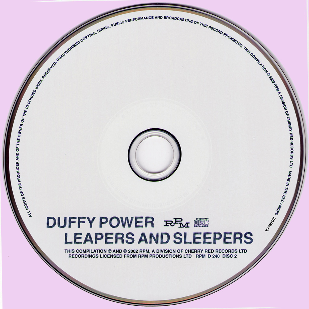 Rockasteria: Duffy Power - Leapers And (1962-1967 uk, marvelous rock roll, blues jazz-rock, double disc edition)