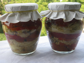 Vinete coapte si ardei pentru iarna