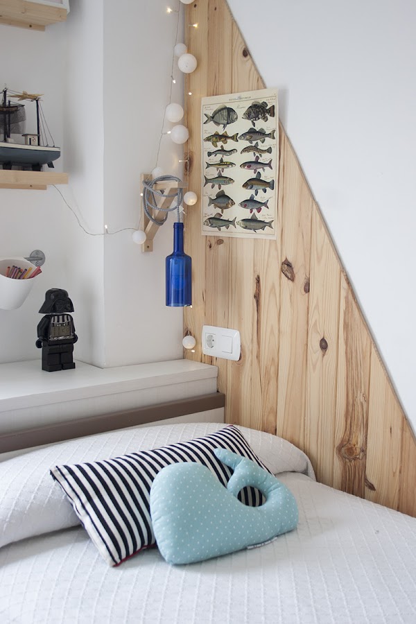 Reciclando con Ikea: Diy lámpara con botella de cristal8