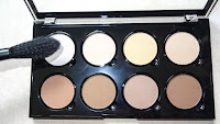 Review NYX Highlight & Contour Pro Palette Contouring