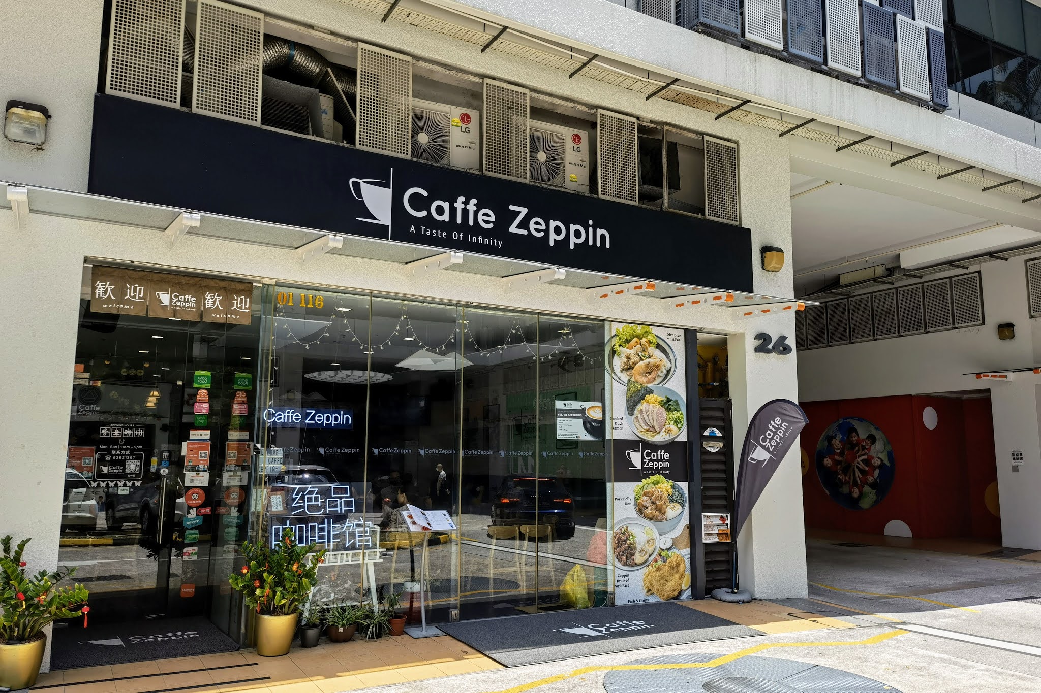 Caffe Zeppin Midview City The Sambal Fried Rice Half Fried Cooked Omelette Is A Match Made In Heaven Johor Kaki Travels For Food