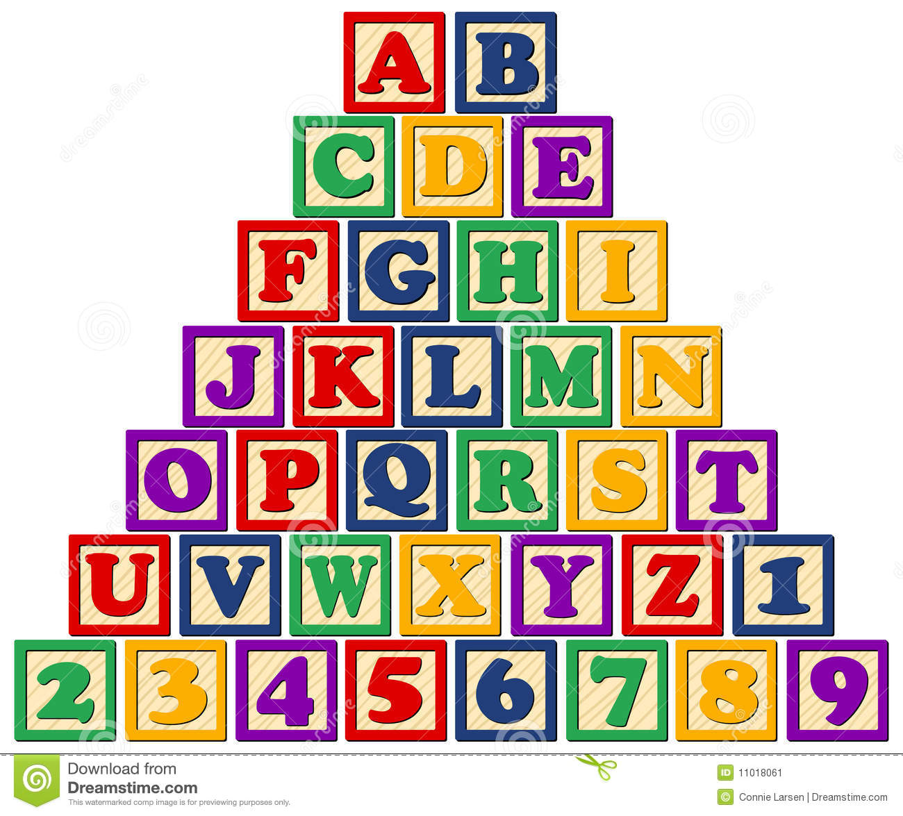 Alphabet Block Letters Clip Art - Formal Letter