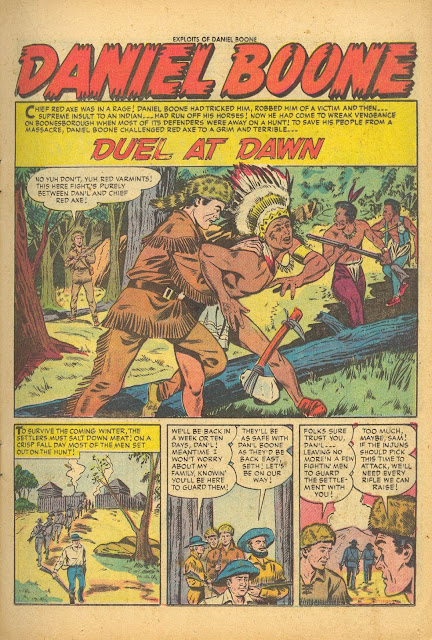 Exploits of Daniel Boone 2 splash, 'Duel at Dawn'