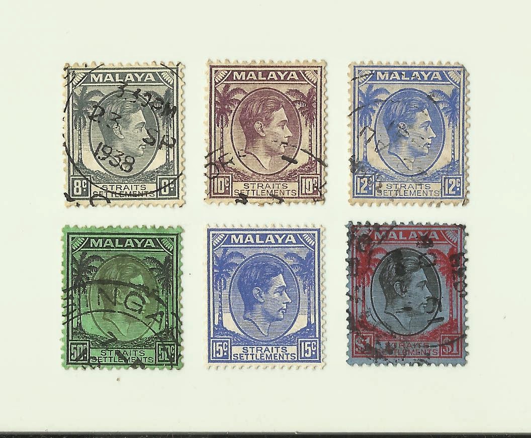 mizan matawang dan setem: Old Stamps Of British Malaya And Straits ...
