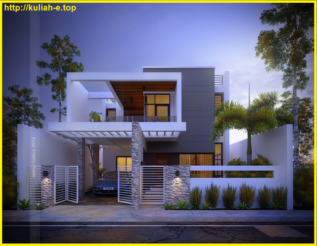 Desain Rumah Modern Kontemporer