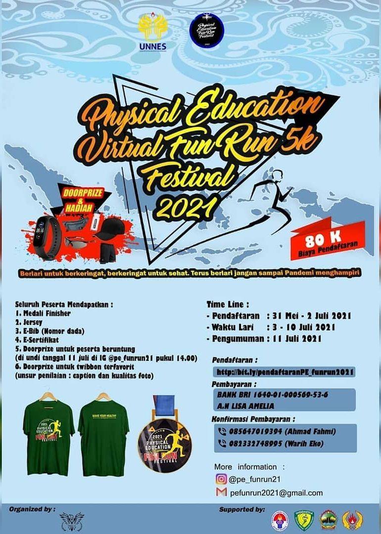 🔍 Physical Education Fun Run Festival • 2021 Physical Education Fun Run Festival • 2021