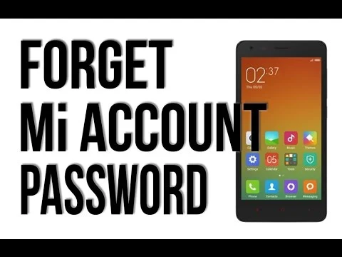 Cara Reset Password Mi Account Karena Lupa Passwod - Xiaomi Tips 