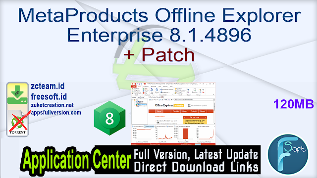 MetaProducts Offline Explorer Enterprise 8.1.4896 + Patch_ ZcTeam.id