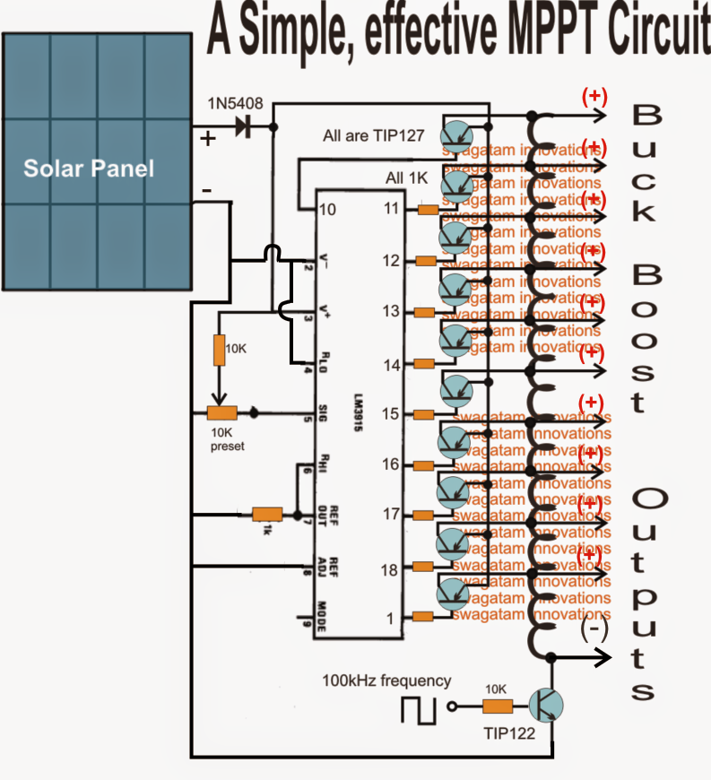 Homemade Solar MPPT Circuit - Poor Man's Maximum Power Point Tracker