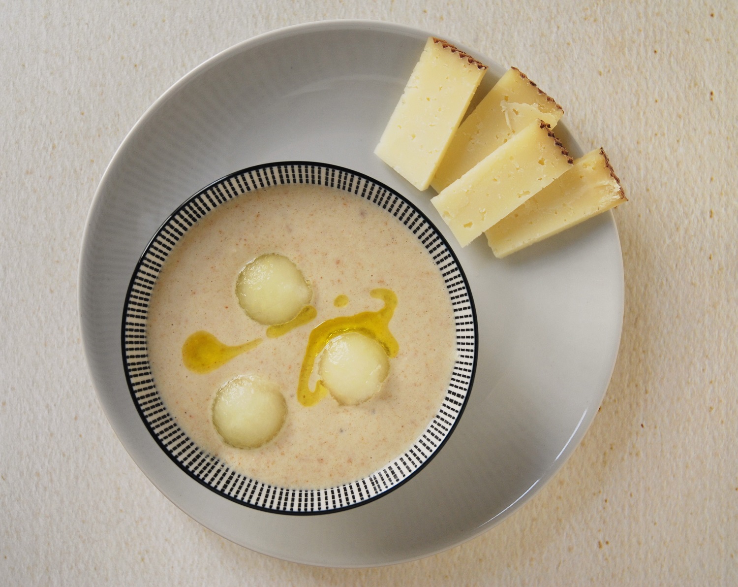 Gaspacho au melon d'Espagne